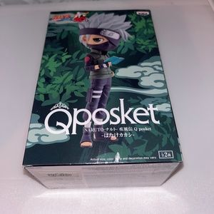 🍀 Bandai 🍀 Qposket Naruto Kakashi Hatake Figure NEW 🍀